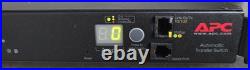 APC Automatic Transfer Switch AP7721 Rack Mountable 10A/230V, 12A/208V