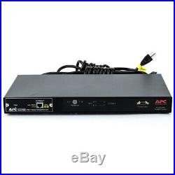 APC Automatic Transfer Switch AP7750 With AP9617 Network Management Card