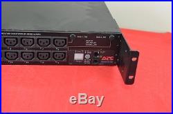 APC Basic Rack PDU AP7911a rack mounted power distribution unit tested working