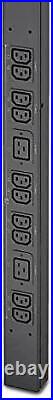 APC Basic Rack Zero U Power Distribution Unit PDU 20 Outlets AP7541 Black