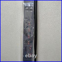 APC EPDU1232M-36LEU PDU Metered Power Distribution Unit Zero U 32A 24xC13 12xC19