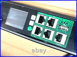 APC EasyPDU Power Distribution Unit 24 AC outlets C13 C19 0U EPDU1216MBO READ APC EasyPDU Power Distribution Unit 24 AC outlets C13 C19 0U EPDU1216MBO READ
