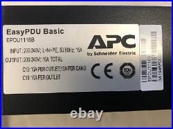 APC Easy PDU Basic EPDU1116B