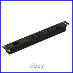 APC Easy Rack PDU Basic 1U 1 Phase 3.7kW 230V 16A 8 x C13 outlets IEC60320 C2