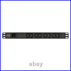 APC Easy Rack PDU Basic 1U 1 Phase 3.7kW 230V 16A 8 x C13 outlets IEC60320 C2