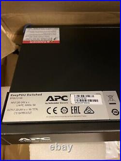 APC Easy Switched PDU EPDU1016S power distribution unit 3680 VA 8 x C13 out
