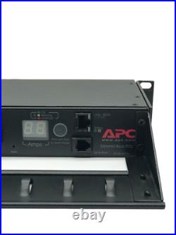 APC Metered Rack AP7820 PDU with Cord Retention Bracket