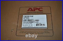 ^^APC Metered Rack PDU 1U Strip AP7801 20A 120V 5-20P -NEW (DL57)