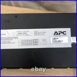 APC Metered Rack PDU, model AP7822