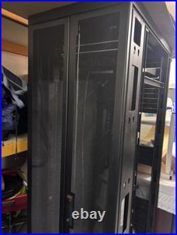 APC NetShelter SX 42U Black Server Rack Enclosure 19inch, 600W, 1070d, 1990h