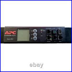 APC PDU Power Distribution 2G AP8959 Switched Metered Rack 3680W 24 AC C13 C19