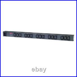 APC PDU Power Distribution Unit 230V 15 AC Outlets 0U Black AP9568