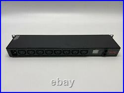 APC Power Distribution Unit Model AP7821 Rack Mounted Black Used As Pictured