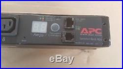 APC Power Distribution Unit (PDU) Switched Rack 8x C13 10A witho Bracket AP7921
