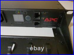 APC Power Distribution Unit Rack PDU Metered 2 Pieces