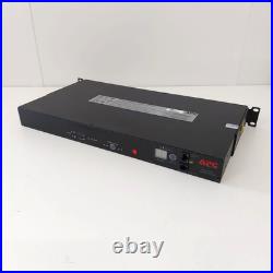 APC Rack AP7721 Rackmountable Automatic Transfer Switch 2x C14 In/2x C13 Output