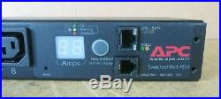 APC Rack PDU AP7921 1U 16A 208/230V (8)C1 Switched Power Distribution Unit