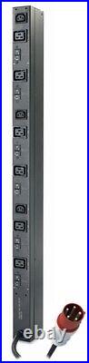 APC Rack PDU, Basic, Zero U, 22kW, 400V, (6) C19 & (3) C13 AP7555A