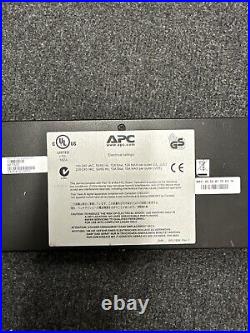 APC Rack PDU Power Distribution Unit Black