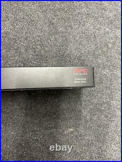 APC Rack PDU Power Distribution Unit Black