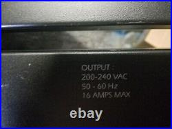 APC Rack PDU, Switched, 20A, 200/208V, AP7941 LOT OF 2