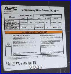 APC SRT2200RMXLI-NC Smart-UPS 2200VA RM 230V uninterruptible power supply UPS APC SRT2200RMXLI-NC Smart-UPS 2200VA RM 230V uninterruptible power supply UPS