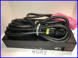 APC Schneider Electric AP7731 Switched 30A Rack Mount Transfer Switch 208v