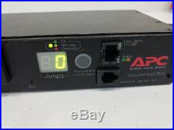 APC Shneider AP7900 100/120V 8-Outlet Switched Rack Power Distribution Unit