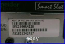 APC Smart-UPS X 1500 SMX1500RMI2U Rackmount 1500VA 1200W 2U 230V AP9630 Card