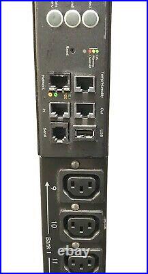 APC Switched Rack AP8953 PDU 2G, 32A, 230V, (21) IEC320 C13 & (3) C19 Outlets