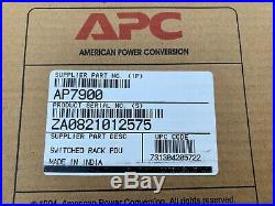APC Switched Rack PDU AP7900 New in Box