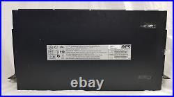 APC ap7721 Automatic Transfer Switch PDU (AP7721) Rack Mountable 10A/230V, 12A/2