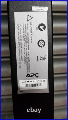 APC ap8953 Switching Rack Power Distribution Unit 240V, 32A, 21x C13, 3x C19 APC ap8953 Switching Rack Power Distribution Unit 240V, 32A, 21x C13, 3x C19