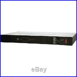 APC by Schneider Electric RACK ATS, 120V, 20A, L5-20 IN, 10 5-20R Out (ap4452)