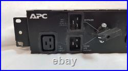 APC sbp3000rmi Service Bypass PDU, 230V 16AMP 6x IEC C13 1x C19