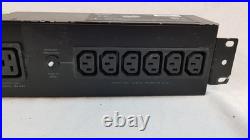 APC sbp3000rmi Service Bypass PDU, 230V 16AMP 6x IEC C13 1x C19