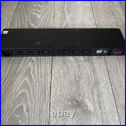 APC switched PDU 8 port 16Amp with rack mounts
