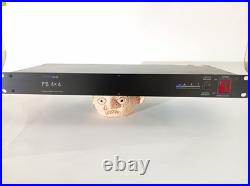 ART PB 4x4 Rackmount PDU 8-Out IEC C13/C14 240VAC 8A 1U Breaker Switch