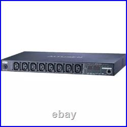 ATEN 1U 10A 8 Outlet Switched Bank Metered PDU + Free Eco PDU Manager Software