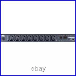 ATEN 1U 10A 8 Outlet Switched Bank Metered PDU + Free Eco PDU Manager Software