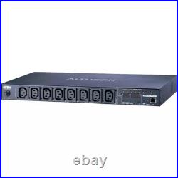 ATEN 1U 10A 8 Outlet Switched Bank Metered PDU + Free Eco PDU Manager Software