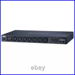 ATEN 1U 16A 8 Outlet Switched Bank Metered PDU + Free Eco PDU Manager Software