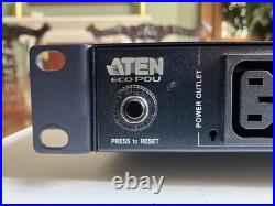 ATEN 1U 16A 8 Outlet Switched + Metered PDU + Free Eco PDU downloadable S/ware
