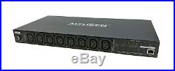 ATEN Eco PDU PE6108G 8 Outlet 10 AMP Metered Switched Power Distribution Unit