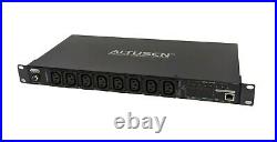 ATEN eco PDU PE68108G 8 Outlet 10 Amp Metered Switched Power Distribution Unit