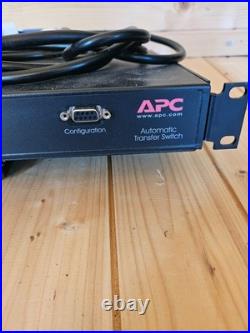 Apc Ap7722 Automatic Transfer Switch Ats Ups Free Delivery Apc Ap7722 Automatic Transfer Switch Ats Ups Free Delivery