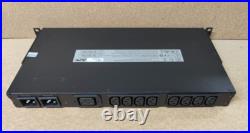 Apc Ap7723 Rack Ats, 20a/208v, 16a/230v, C20 In, (8) C13 (1) C19 Out