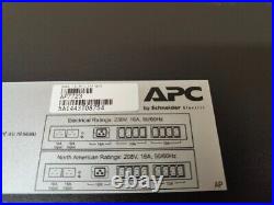 Apc Ap7723 Rack Ats, 20a/208v, 16a/230v, C20 In, (8) C13 (1) C19 Out