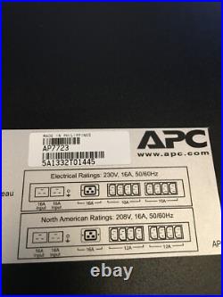 Apc Ap7723 Switch Pdu Ats