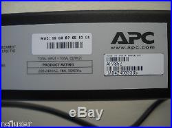 Apc Ap7852 Pdu Metered Rack Mount Power Distribution Unit 24 Outlet 1 Ph Input